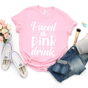 I Need A Pink Drink James Charles Luxury Tee Shirt